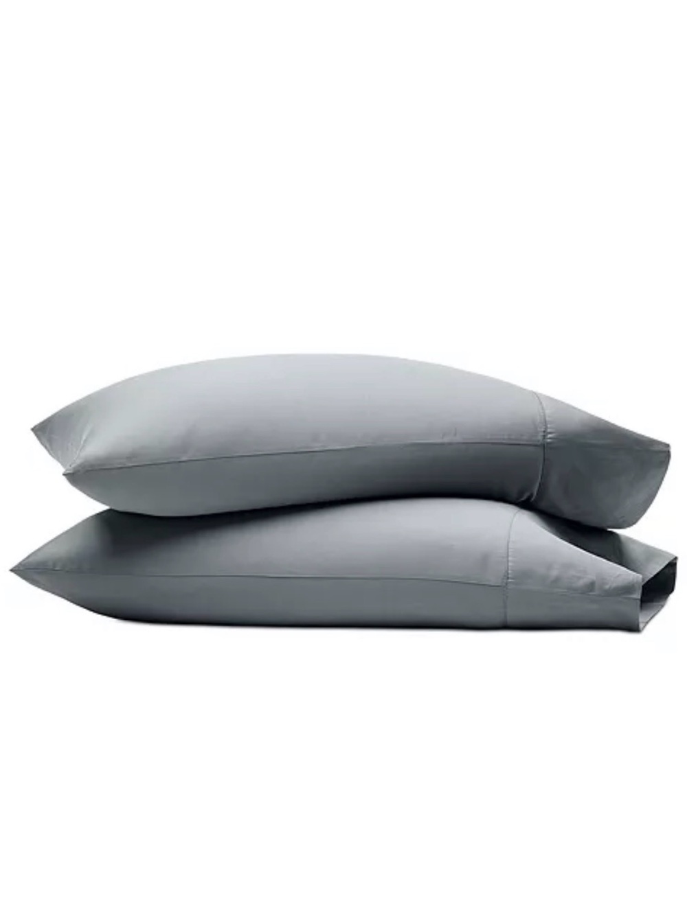 New 2 PILLOWCASES king BOLL & BRANCH BLUESTONE  BLUE GRAY luxury signature